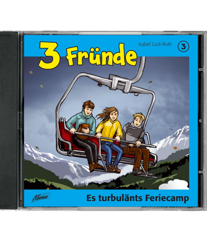 Hörspiel-CD: 3 Fründe, Es turbulänts Feriecamp